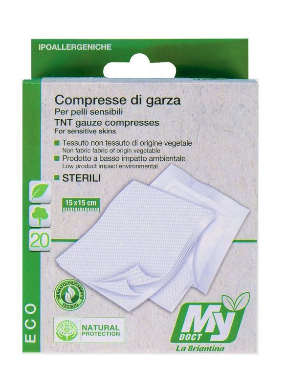 Compresse In Garza Eco Pelli Sensibili 