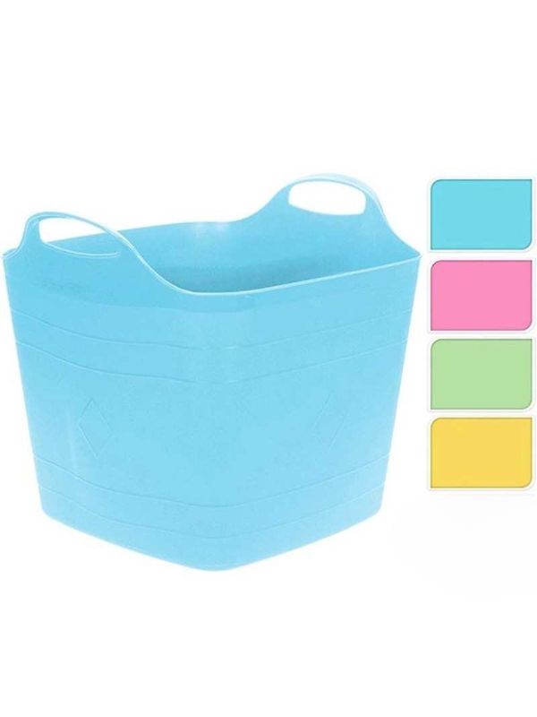 Cesta Flessibile In Plastica 25L 30X30Cm - Assortito