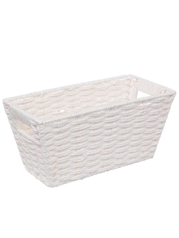 Panier De Rangement Mix N Modul Blanc 15X31Cm