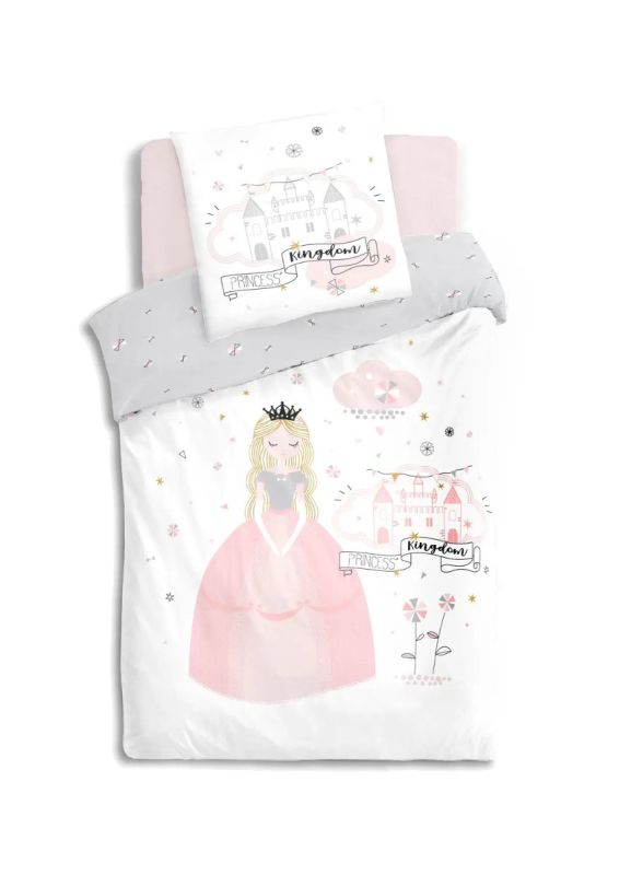 Completo Letto Princess Per Bambina - 1 Piazza