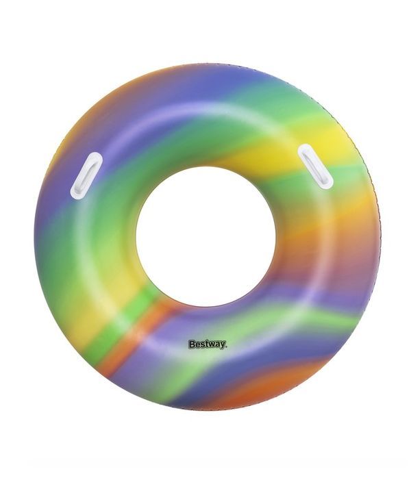 BESTWAY Ciambella Gonfiabile Arcobaleno 119Cm