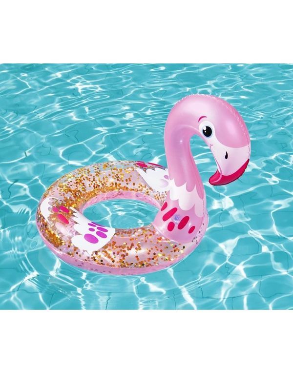 BESTWAY Shimmer N' Float Donut Gonflable Assorti 61X58Cm