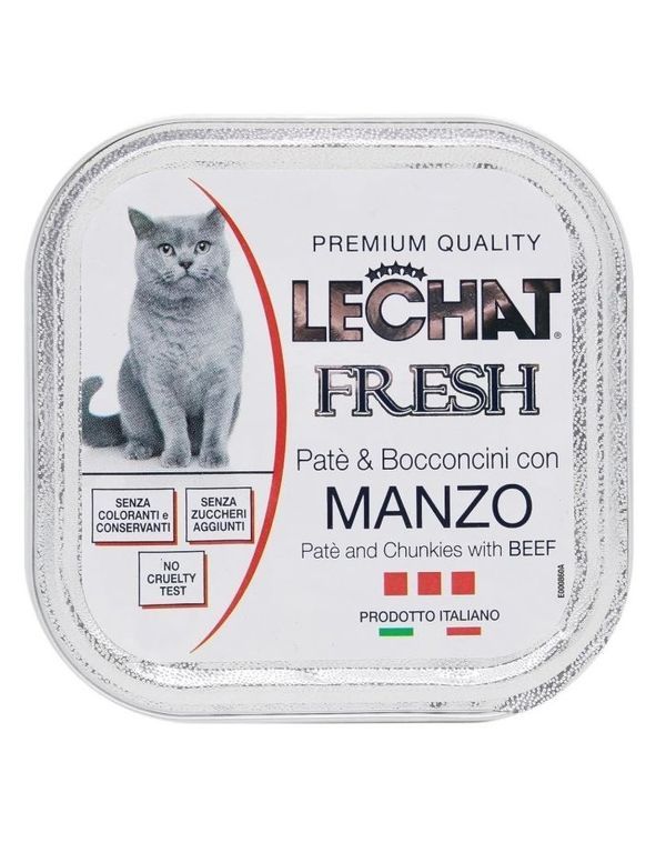 LECHAT Fresh Paté Rindfleisch 100G