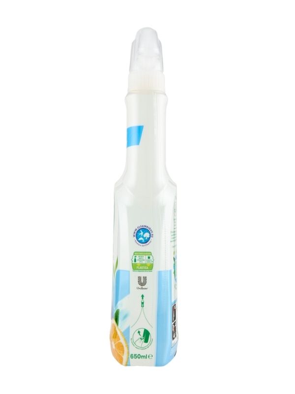 CIF Spray Greenactive Brillantglas Ätherisches Öl Orange 650Ml