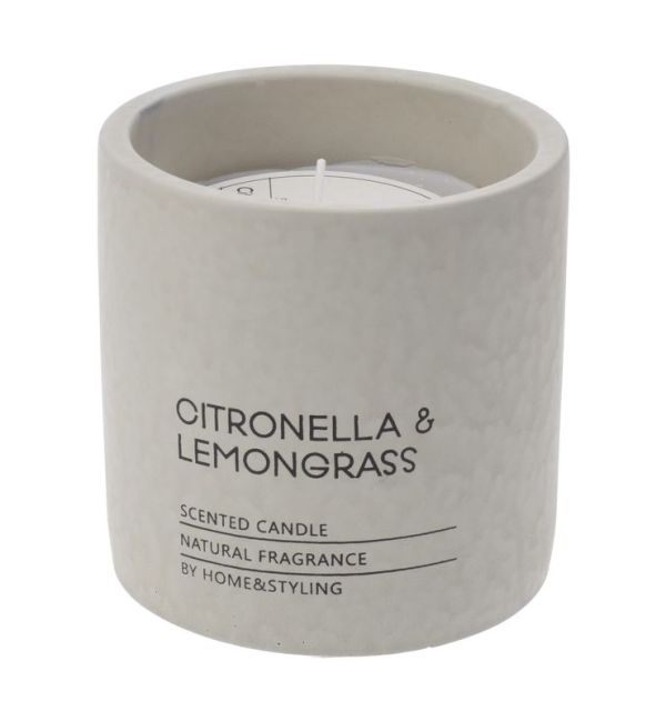 Vaso Sabbia Citronella 10X10Cm