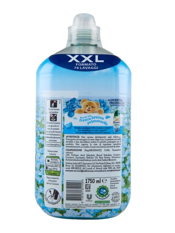 COCCOLINO Konzentrierter Weichmacher Frühlingsluft 1750Ml