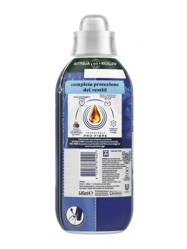 COCCOLINO Konzentrierter Weichmacher Kampanula&Bergamotte 645Ml