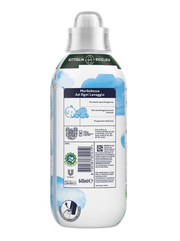 COCCOLINO Adoucisseur Concentré Délicat&Doux 645Ml