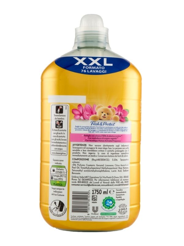 COCCOLINO Ammorbidente Concentrato Sandalo&Caprifoglio 1750Ml