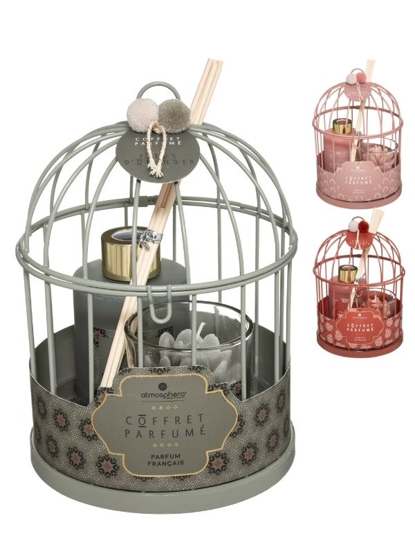 Coffret Déco Avec Parfum D'Ambiance Et Bougie Lola Wonderly 15X30Cm - Assortis