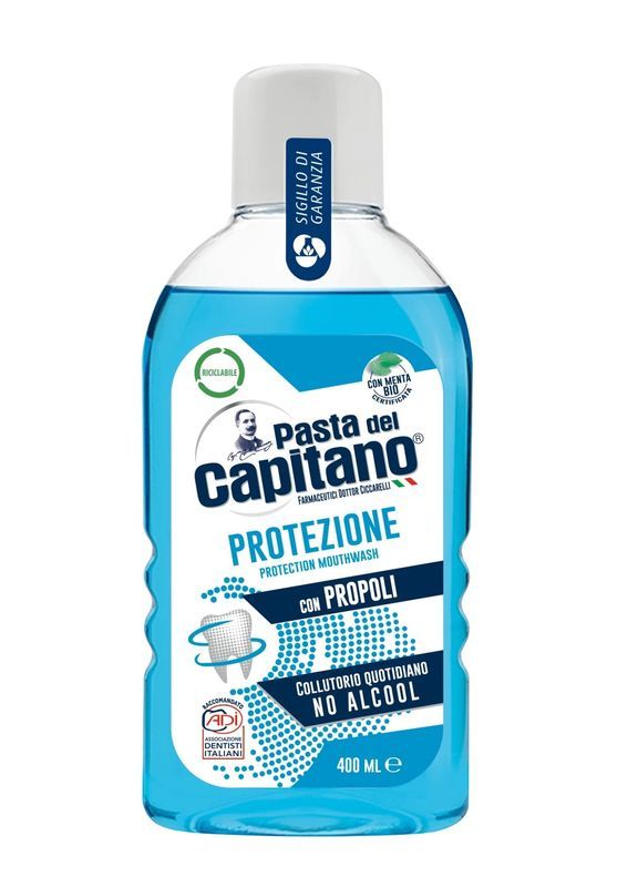 PASTA CAPITANO Rince-Bouche Gencives+Dents 400Ml