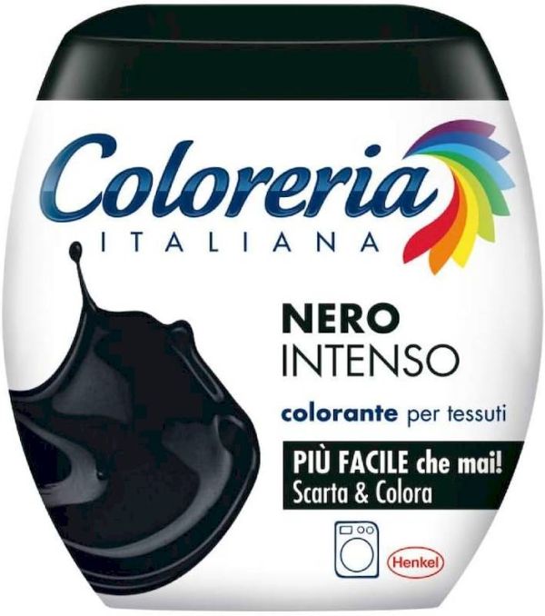 Grey Coloreria Colorante Per Tessuti - Nero Intenso 350g