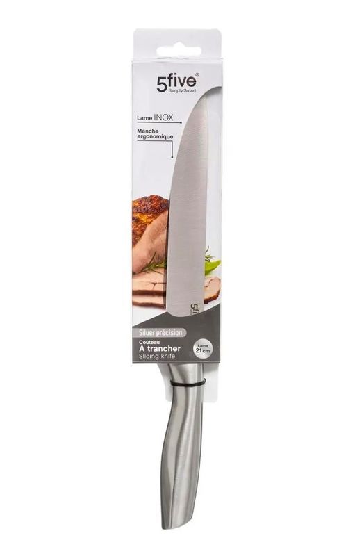 Couteau À Découper Silver Precision En Acier Inoxydable 21Cm