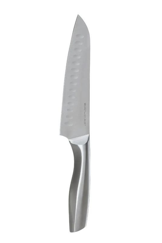 Coltello Santoku Silver Precision In Acciaio Inox 31.5Cm