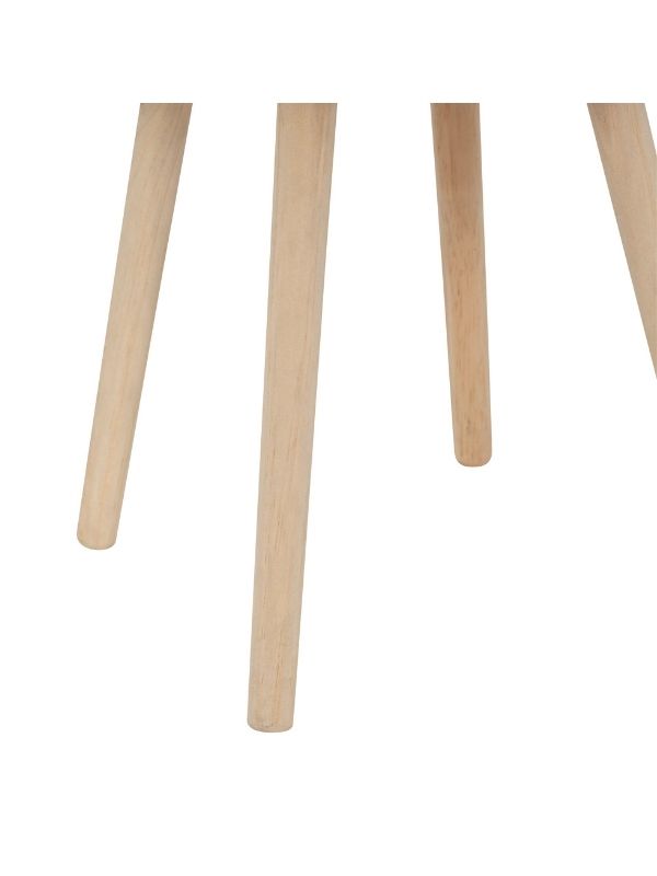 Table De Chevet Déco Avec Ouverture Nysos En Bois Vert 54X40X40Cm