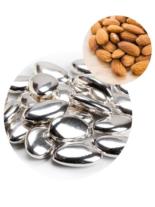 PRESTIGE Confetti Mandorla Argento 500G