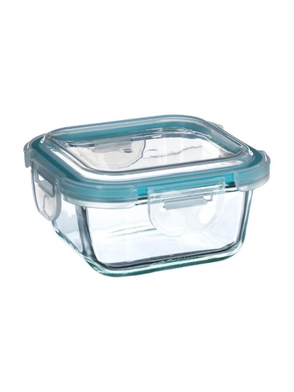 Clipeat Glasbehälter quadratisch 0,33 l