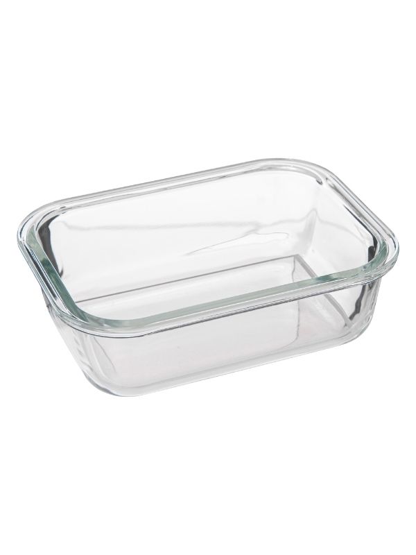 Clipeat Rechteckiger Vollglasbehälter S