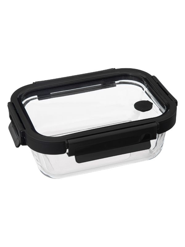 Clipeat Rechteckiger Vollglasbehälter S