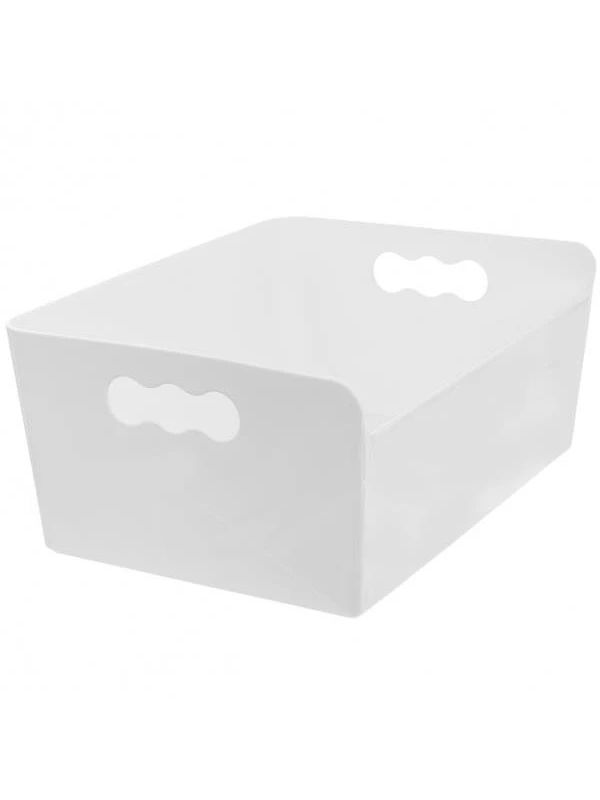 Contenitore Tibox In Plastica Bianca 33X25Cm