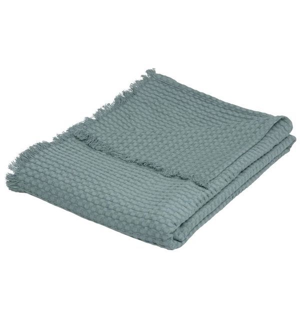 Coperta Copriletto A Nido D'Ape Widdy Verde 130X180Cm