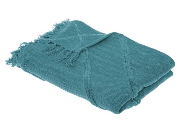 Housse De Lit Matelassée INCA En Coton 130X180Cm - Bleu