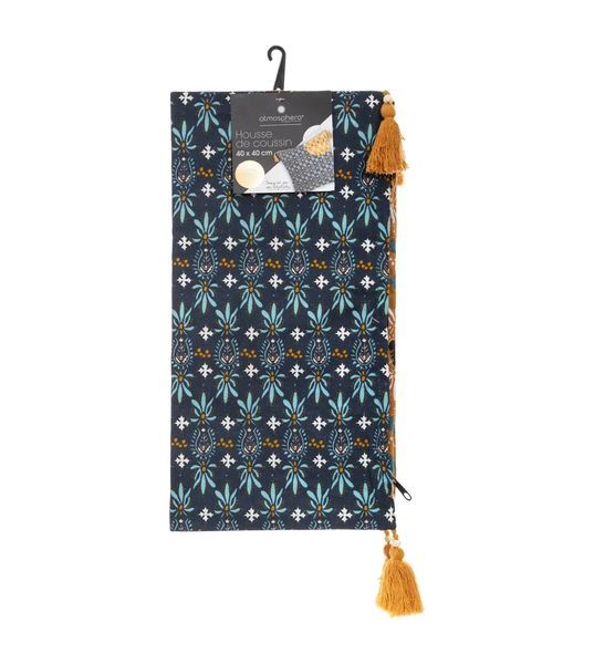 Housse De Coussin Réversible EXOTIC 40X40Cm