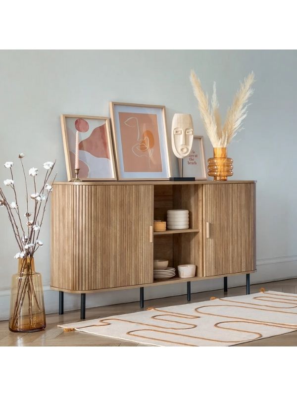  Buffet Colva À 2 Portes 140X80Cm