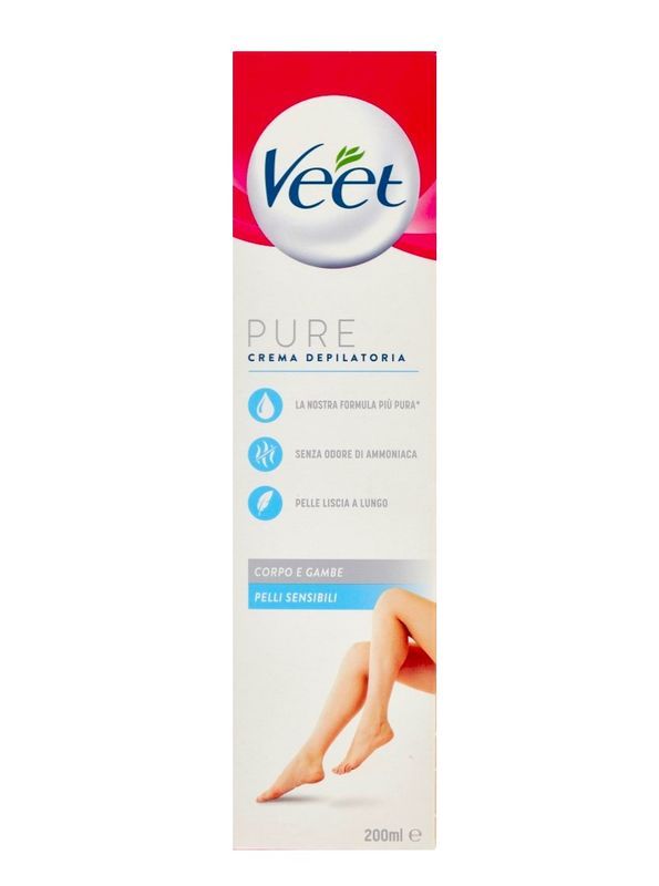 VEET Crema Depilatoria Pelli Sensibili 200Ml