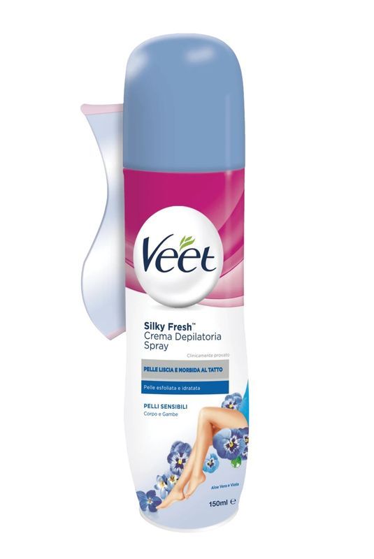 VEET Crème Dépilatoire Expert Spray Peaux Sensibles 150Ml