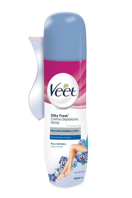 VEET Crema Depilatoria Expert Spray Pelli Sensibili 150Ml