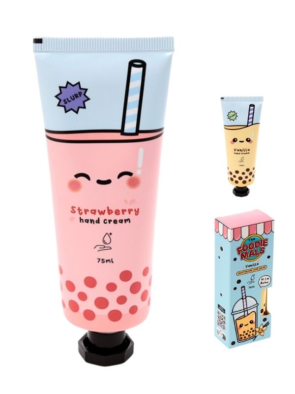 Crème Hydratante Pour Les Mains Kawaii Goût Thé À Bulles 75Ml - Assortis