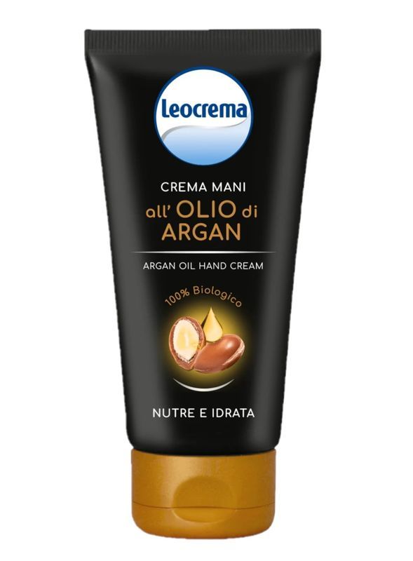 LEOCREMA Crema Mani Nutre E Idrata Con Olio Di Argan 75Ml