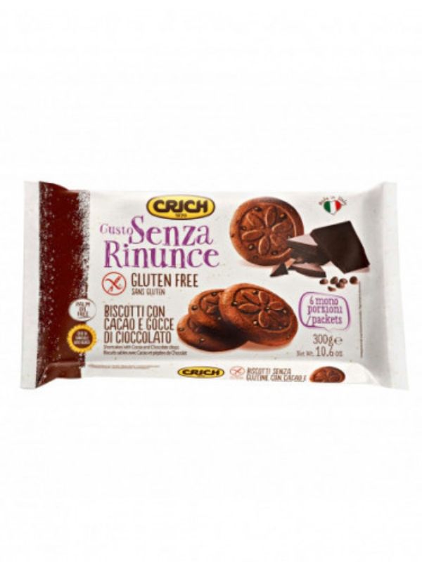 CRICH Biscotti Cacao Sans Gluten 300gr