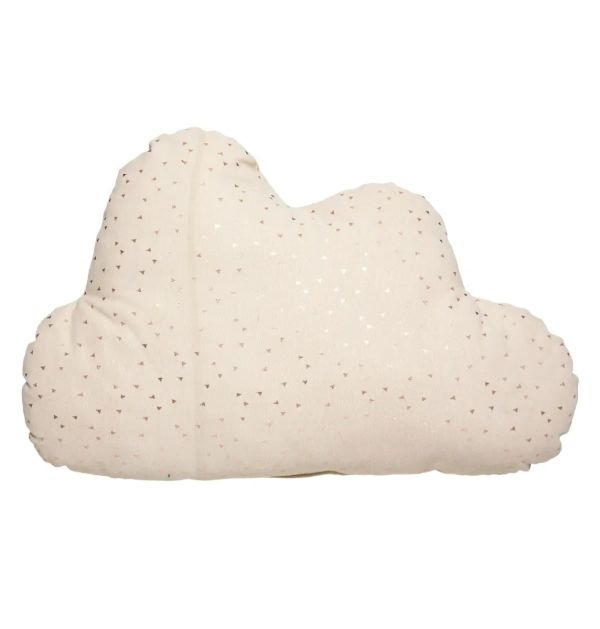 Wolkenförmiges Kissen Cremefarbe