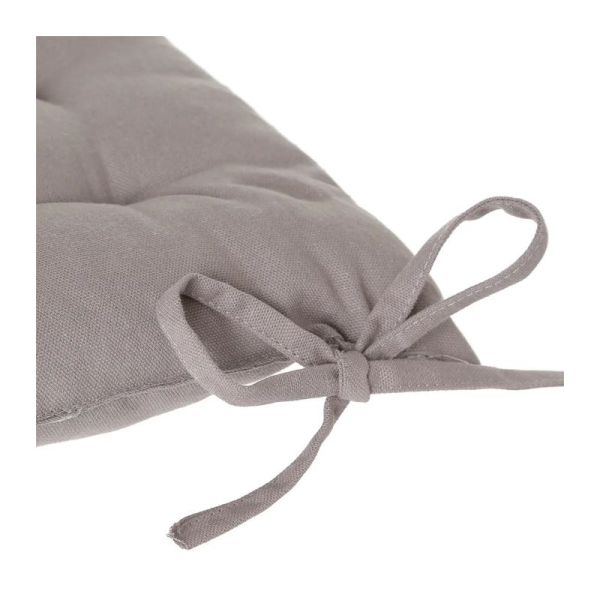 Grau Quadratisches Kissen Für Stuhl 38X38Cm