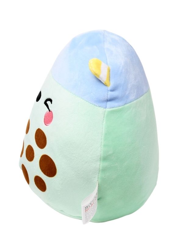 Coussin En Peluche Kawaii Matcha Bubble Tea 23Cm