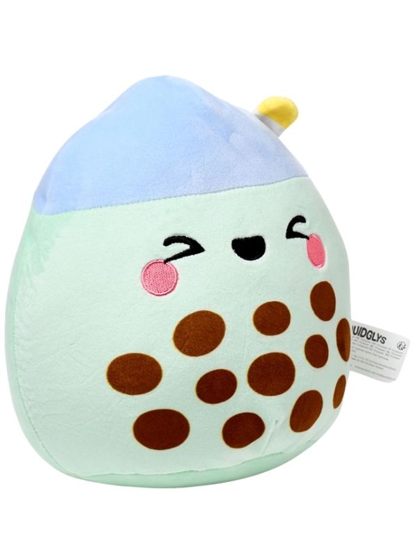 Coussin En Peluche Kawaii Matcha Bubble Tea 23Cm