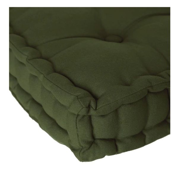 Cuscino Da Terra Decorativo Color Khaki 40X40Cm