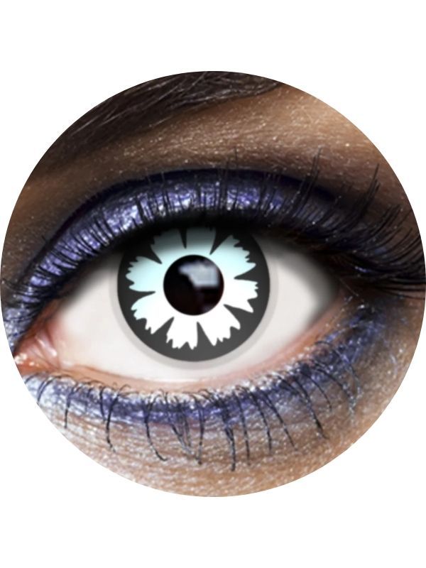 CRAZY LENSES Cyber Blue - 7 Tage