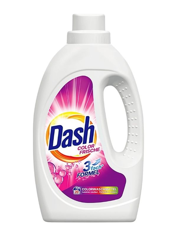 DASH Détergent Pour Lave-Linge Color Frische 1100Ml