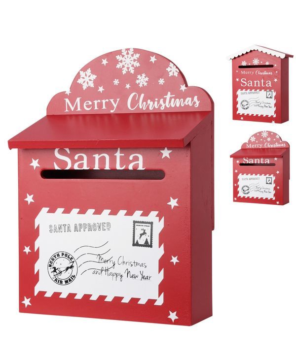 Weihnachtsdekorationroter Briefkasten20Cm