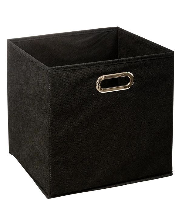 Stoffkorb Mix N Modul Schwarz 31X31Cm
