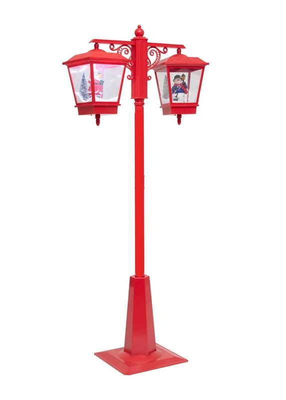 Lampe Décorative Avec Lumières Et Personnages De Noël 188Cm