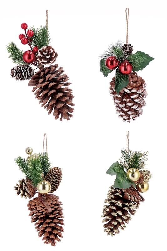 Weihnachtsdekoration 9X18Cm - Sortiert