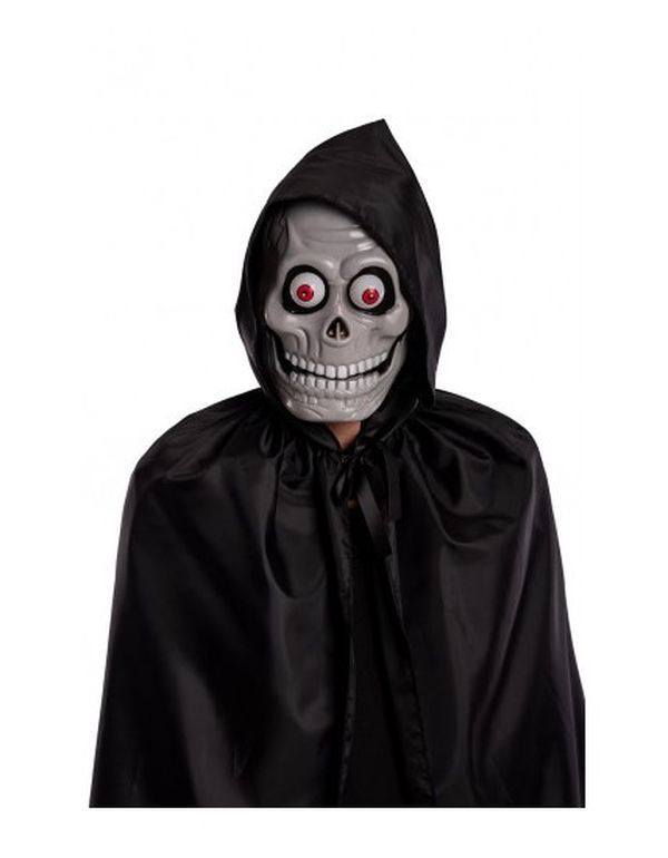 Halloween Maske Skelett Mit Hervorstehenden Augen