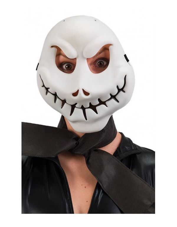 Halloween Maske Gespenst Mit Zugenähtem Mund