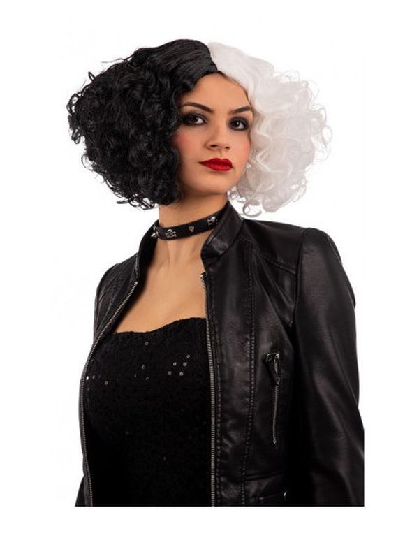 Halloween Perücke Cruella