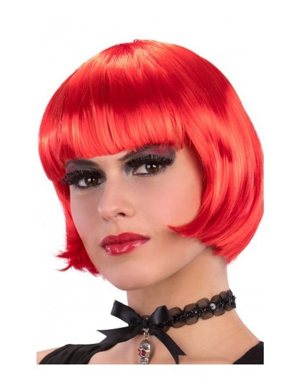 Halloween Perücke Lovely Rot