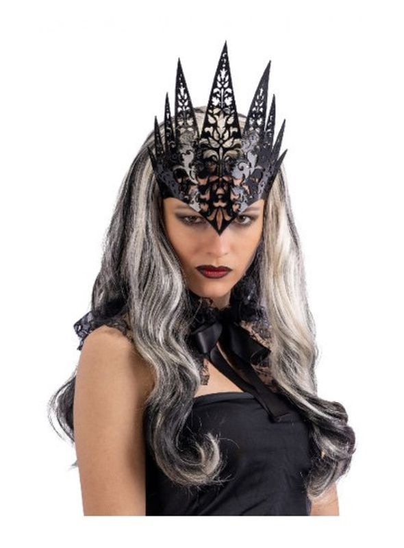 Chapeau D'Halloween Sorcière Maléfique Sculptée